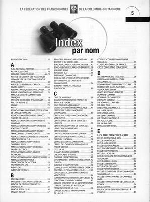   ANNUAIRE - FFCB, 2004   , page 7