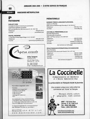   ANNUAIRE - FFCB, 2004   , page 62