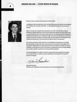   ANNUAIRE - FFCB, 2004   , page 6