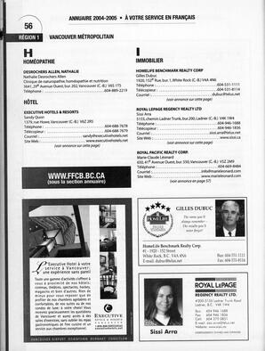   ANNUAIRE - FFCB, 2004   , page 58