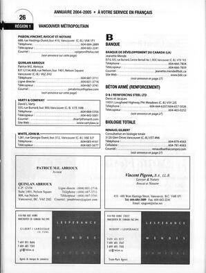   ANNUAIRE - FFCB, 2004   , page 28