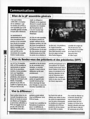  ANNUAIRE - FFCB, 2004   , page 120