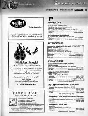   ANNUAIRE - FFCB, 2003   , page 75