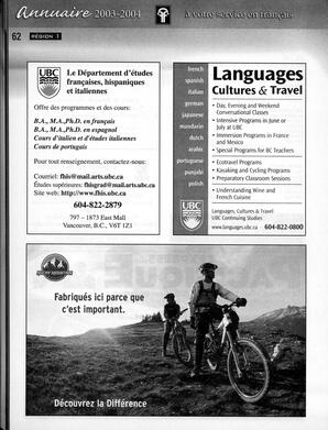   ANNUAIRE - FFCB, 2003   , page 72