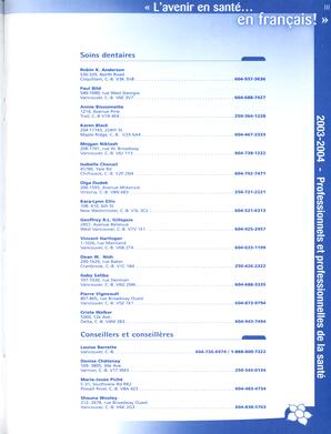   ANNUAIRE - FFCB, 2003   , page 65