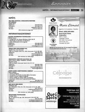   ANNUAIRE - FFCB, 2003   , page 61