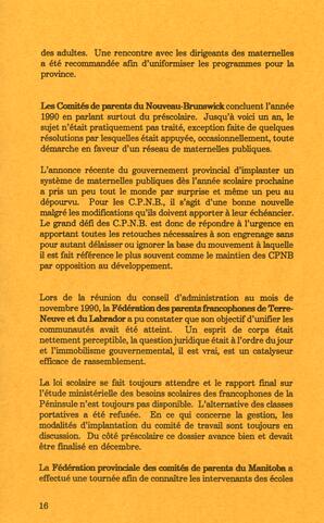   DANS L'CADRE, 1991   , page 18