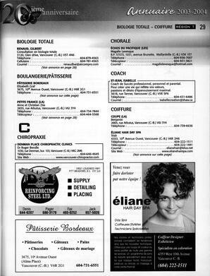   ANNUAIRE - FFCB, 2003   , page 31