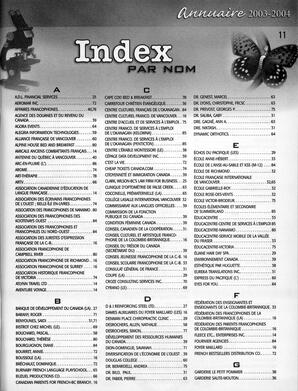   ANNUAIRE - FFCB, 2003   , page 13