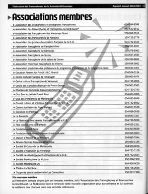   ANNUAIRE - FFCB, 2003   , page 126