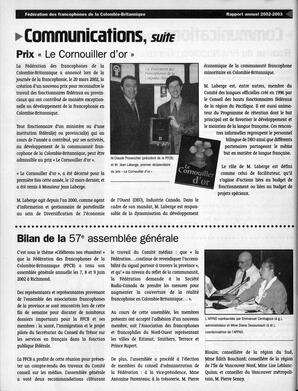   ANNUAIRE - FFCB, 2003   , page 122