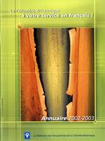 ANNUAIRE - FFCB, 2002