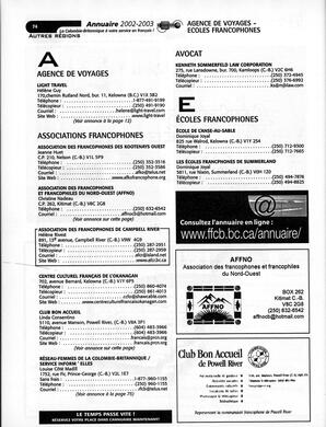   ANNUAIRE - FFCB, 2002   , page 82