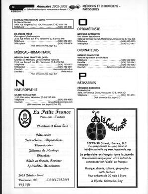   ANNUAIRE - FFCB, 2002   , page 66