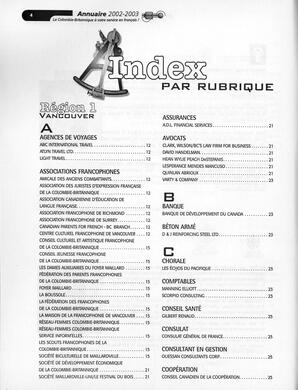   ANNUAIRE - FFCB, 2002   , page 6