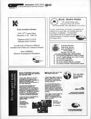   ANNUAIRE - FFCB, 2002   , page 30