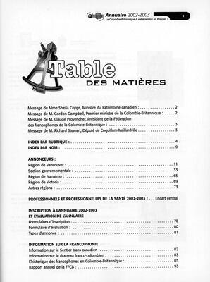   ANNUAIRE - FFCB, 2002   , page 3