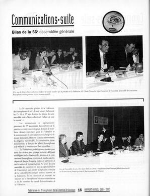   ANNUAIRE - FFCB, 2002   , page 116
