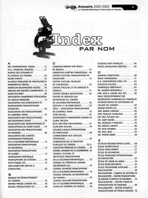   ANNUAIRE - FFCB, 2002   , page 11