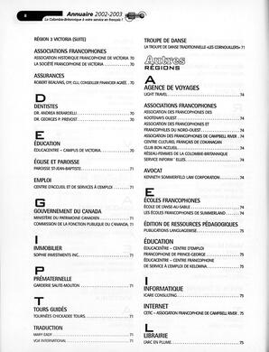   ANNUAIRE - FFCB, 2002   , page 10
