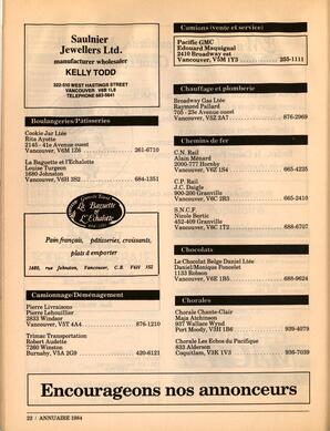   ANNUAIRE - FFCB, 1984   , page 24