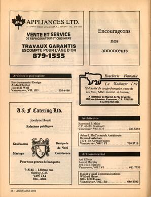   ANNUAIRE - FFCB, 1984   , page 18
