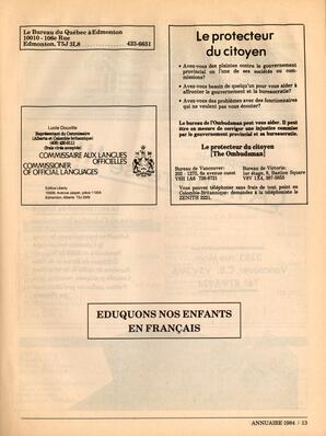   ANNUAIRE - FFCB, 1984   , page 15