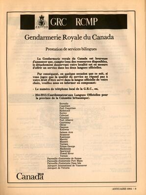   ANNUAIRE - FFCB, 1984   , page 11