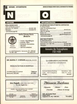  ANNUAIRE - FFCB, 2001   , page 68