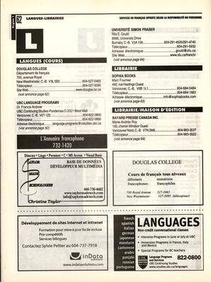   ANNUAIRE - FFCB, 2001   , page 64