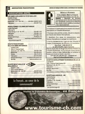   ANNUAIRE - FFCB, 2001   , page 22