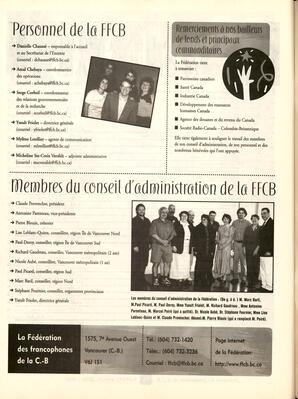   ANNUAIRE - FFCB, 2001   , page 120