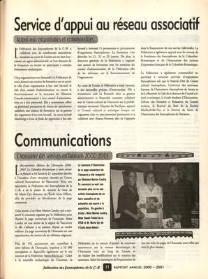   ANNUAIRE - FFCB, 2001   , page 115