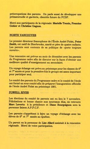   DANS L'CADRE, 1990   , page 17