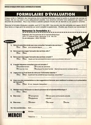   ANNUAIRE - FFCB, 2000   , page 89