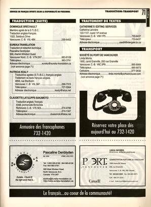   ANNUAIRE - FFCB, 2000   , page 73