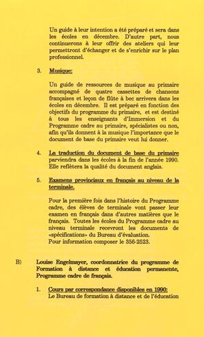   DANS L'CADRE, 1990   , page 11