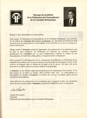   ANNUAIRE - FFCB, 2000   , page 5