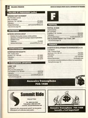   ANNUAIRE - FFCB, 2000   , page 34