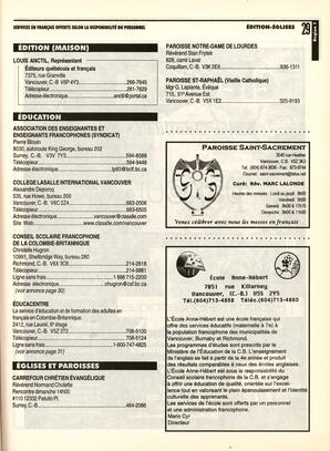   ANNUAIRE - FFCB, 2000   , page 31