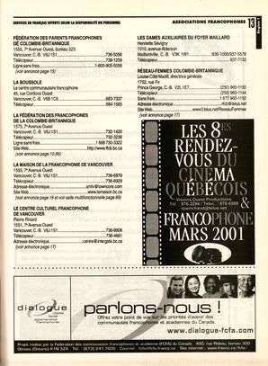   ANNUAIRE - FFCB, 2000   , page 15