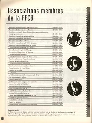   ANNUAIRE - FFCB, 2000   , page 112