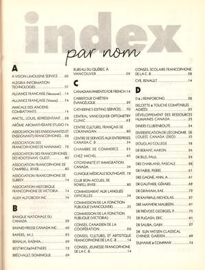   ANNUAIRE - FFCB, 1999   , page 9