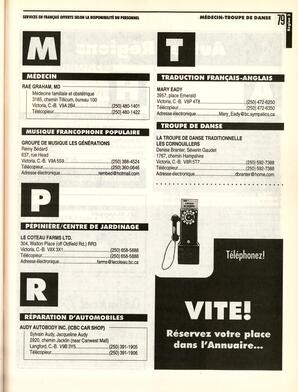   ANNUAIRE - FFCB, 1999   , page 81