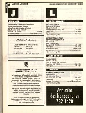   ANNUAIRE - FFCB, 1999   , page 60