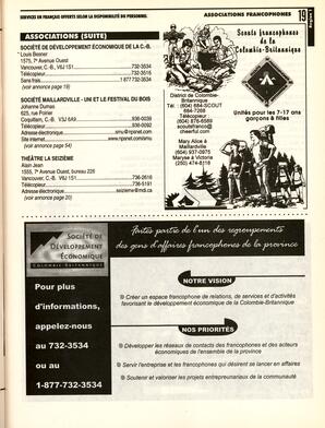   ANNUAIRE - FFCB, 1999   , page 21