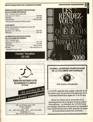   ANNUAIRE - FFCB, 1999   , page 17
