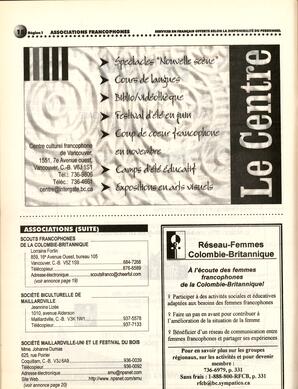   ANNUAIRE - FFCB, 1998   , page 20