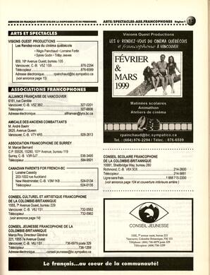   ANNUAIRE - FFCB, 1998   , page 17