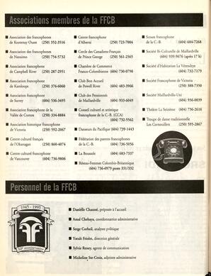   ANNUAIRE - FFCB, 1998   , page 104